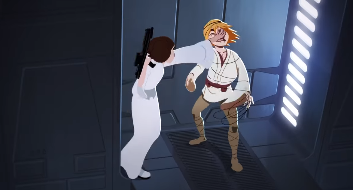 Disney’s Slide and Princess Leia Revisionism